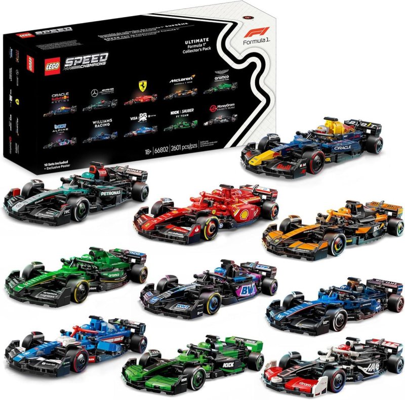 LEGOO Speed Champions Ultimate Formula 1 Collector's Pack