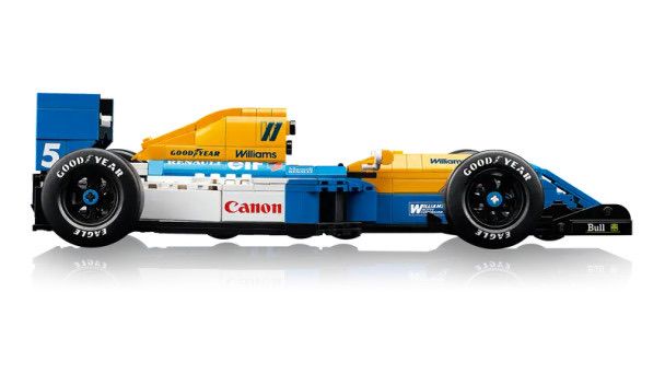 LEGO Icons Williams Racing FW14B & Nigel Mansell F1 Model Car Kit