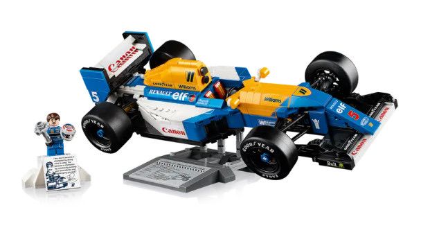 LEGO Icons Williams Racing FW14B & Nigel Mansell F1 Model Car Kit