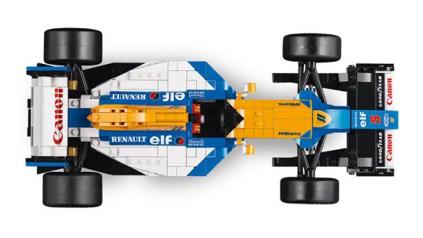 LEGO Icons Williams Racing FW14B & Nigel Mansell F1 Model Car Kit