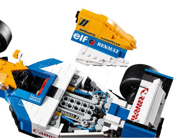 LEGO Icons Williams Racing FW14B & Nigel Mansell F1 Model Car Kit