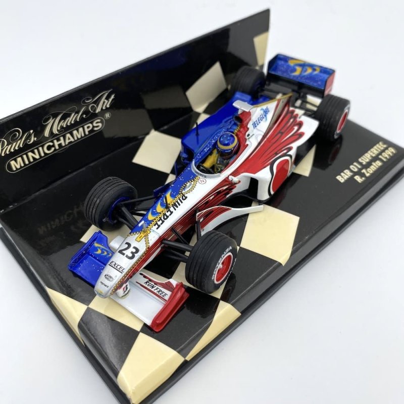 Modellino F1  BAR 01 Supertec Ricardo Zonta 1999