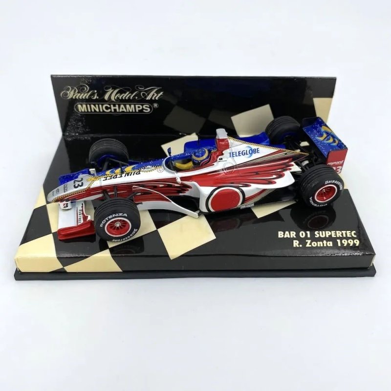 Modellino F1  BAR 01 Supertec Ricardo Zonta 1999