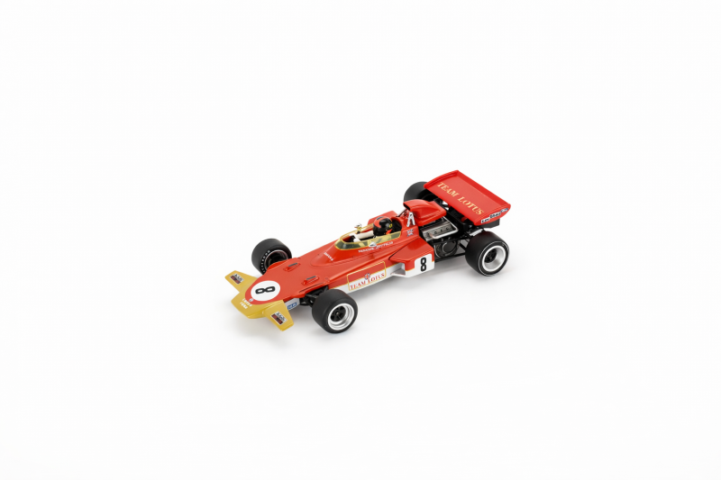 LOTUS 72D SCALE RACING FORMULA ONE 1 IXO FITTIPALDI 1971  K8