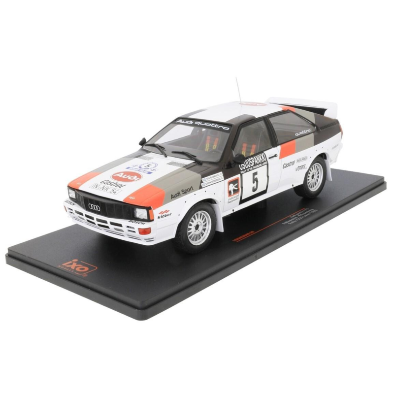 AUDI Quattro #5 Rally 1000 Laghi Finlandia 1982 BLOMQVIST/CEDERBERG 