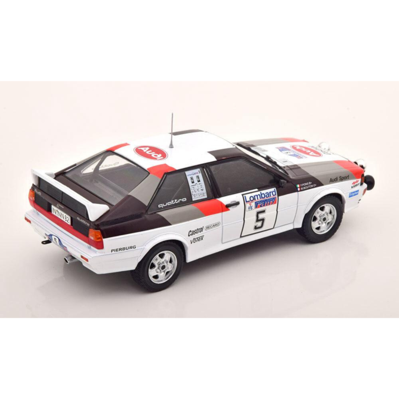 AUDI Quattro #5 Rally 1000 Laghi Finlandia 1982 BLOMQVIST/CEDERBERG 