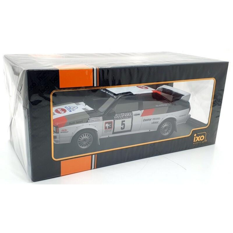 AUDI Quattro #5 Rally 1000 Laghi Finlandia 1982 BLOMQVIST/CEDERBERG 