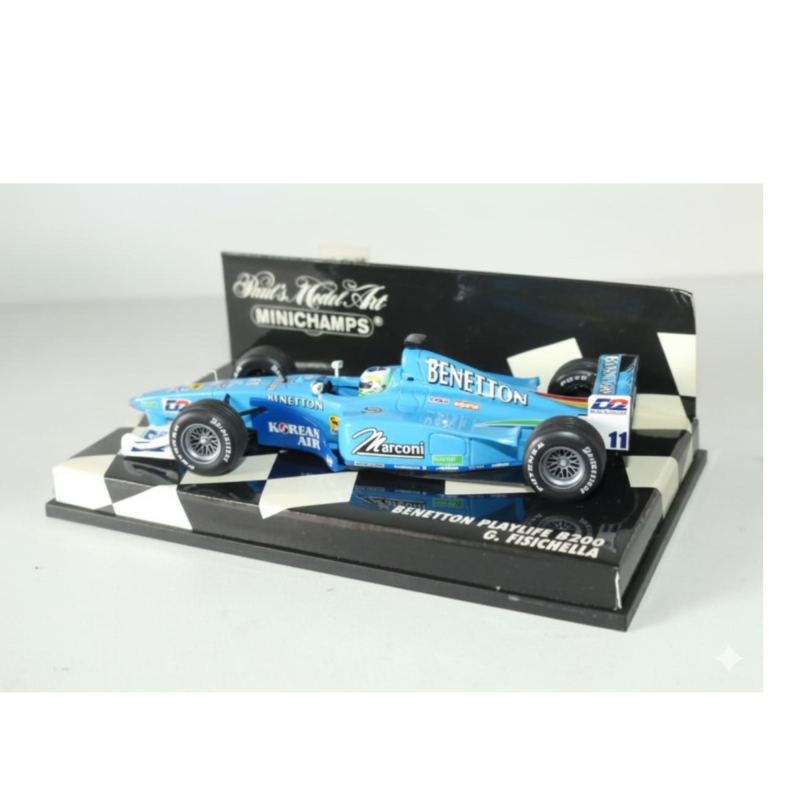 BENETTON PLAYLIFE B200 GP 2000 G. FISICHELLA