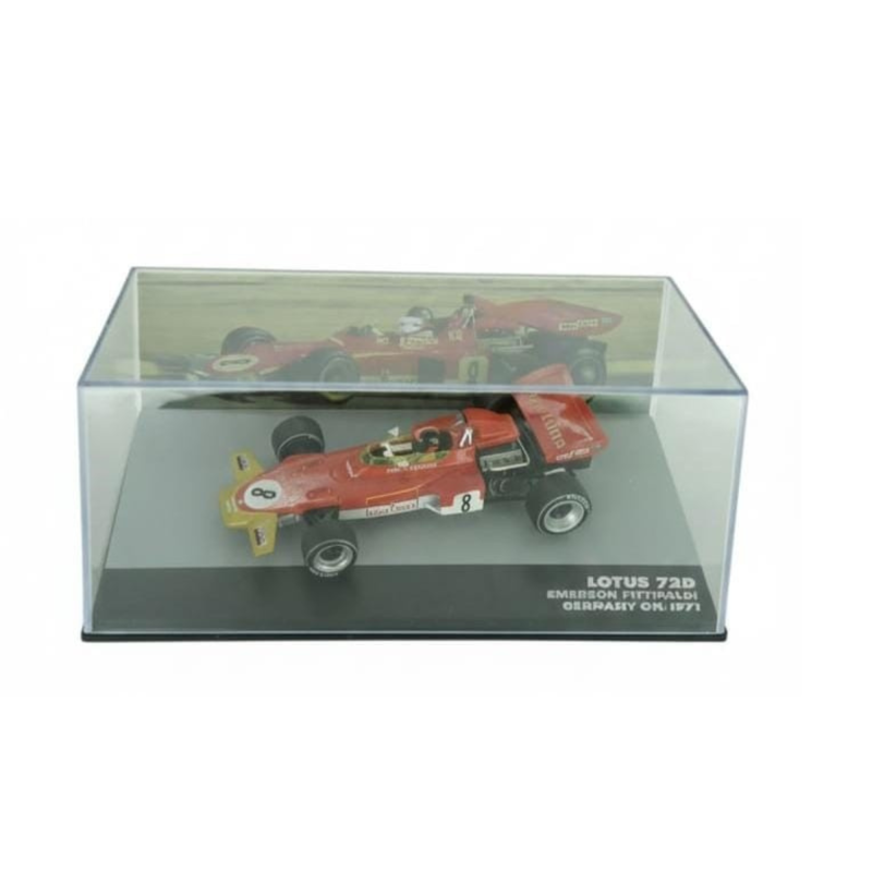 LOTUS 72D SCALE RACING FORMULA ONE 1 IXO FITTIPALDI 1971  K8