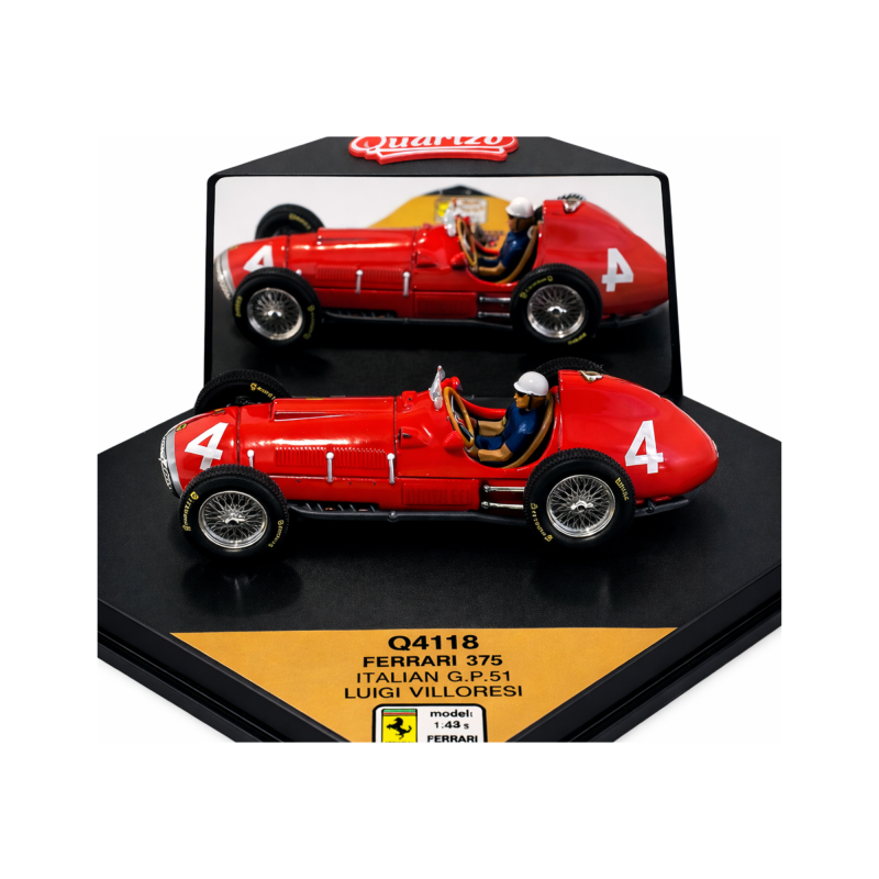 Ferrari 375 F1 - Italian GP 1951 - #4 L.Villoresi Q4118 - 