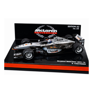 McLaren Mercedes MP4 16 D. COULTHARD SIEMENS, ED. 43 NO 35