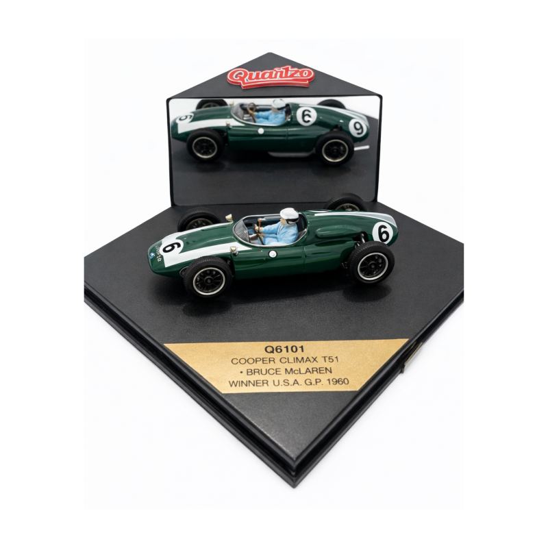 COPPER CLIMAX T51 BRUCE MCLAREN F1 US GP 1959-4101 