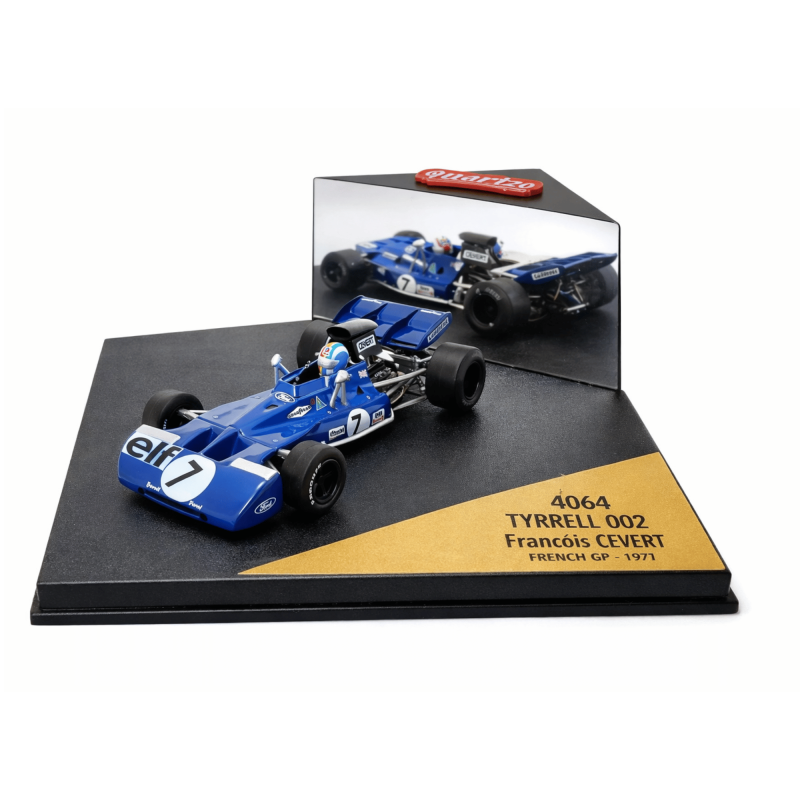 TYRELL 002 FRANCOISE 064 CEVERT FRENCH GP 1972