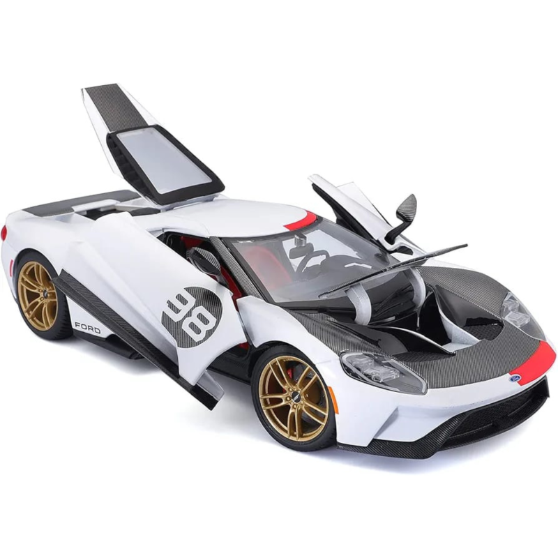 Ford GT #98 White Heritage Edition 2021