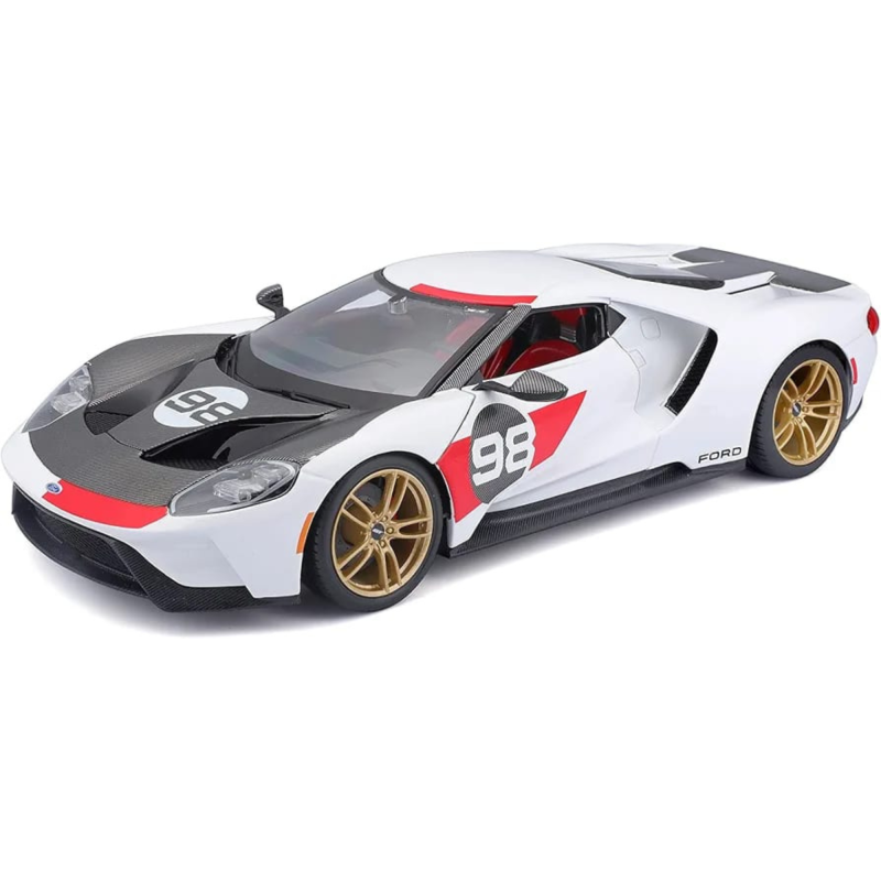Ford GT #98 White Heritage Edition 2021