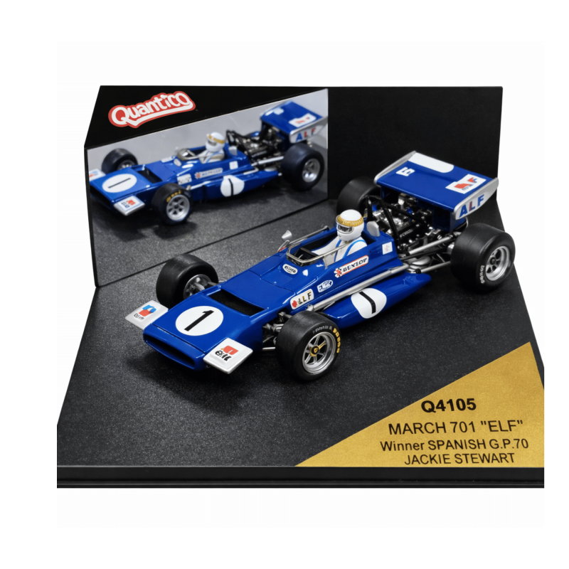Q4105 MARCH 701 "ELF " JACKIE STEWART WINNER SPANISH G.P.1970