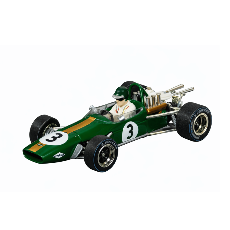 BRABHAM REPCO BT24 #3 MONACO GP 1968 QUARTZO QFC99001