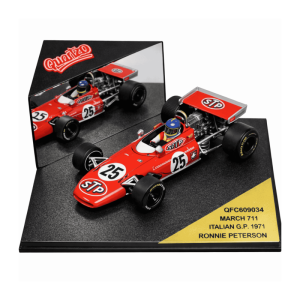 March 711; driver Ronnie Peterson. Italian GP 1971 (2nd); Quartzo QFC99034