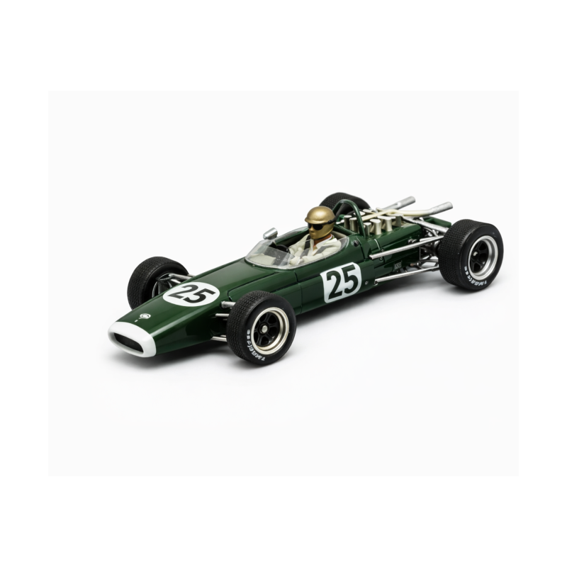 Brabham-Repco BT24 Formula One car, by Jack Brabham at the 1967 Belgian Grand Prix