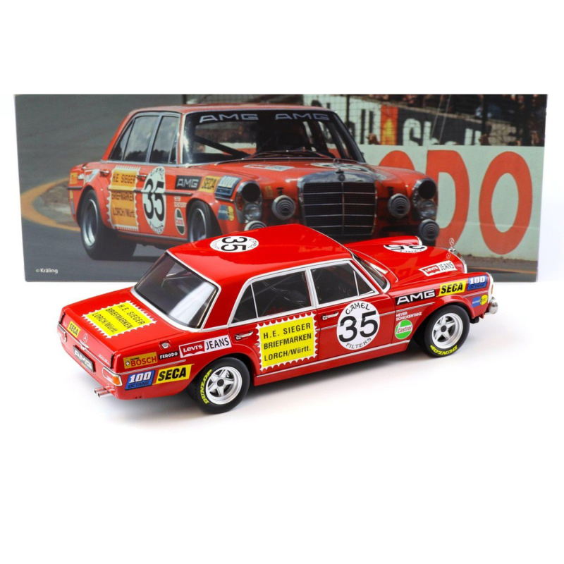 Mercedes 300 Sel 6.8 #35 Heyer, Schickentanz / Send Dance 2nd 24h Spa 1971