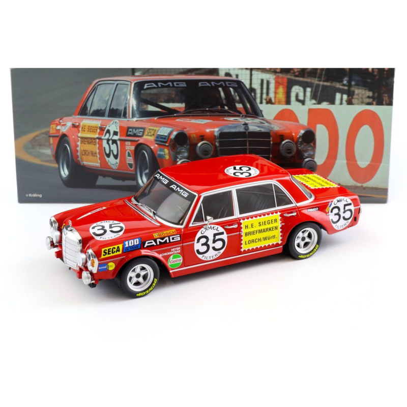 Mercedes 300 Sel 6.8 #35 Heyer, Schickentanz / Send Dance 2nd 24h Spa 1971