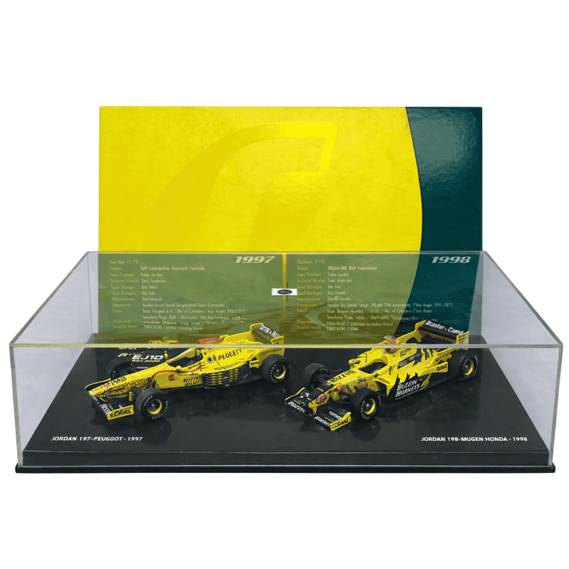 Jordan GP Formula 1 Anniversary Set 4/5 1997 & 1998 (e40)
