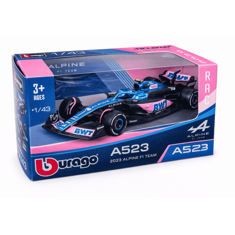  Formula 1 1:43 Scale BWT Alpine F1 Team A523 (2023 Season) #31 Esteban Ocon 