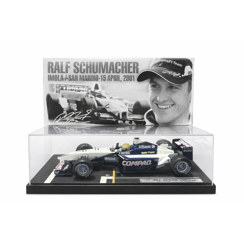 R.SCHUMACHER WILLIAMS BMW FW23 1ST WIN SAN MARINO 2001