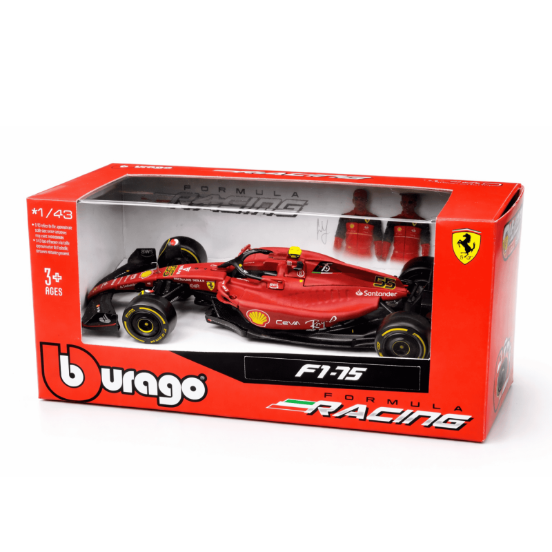 Ferrari F1-75 #55 C. Sainz Ferrari Racing F1 World Championship 2022 Formula Racing Series 143