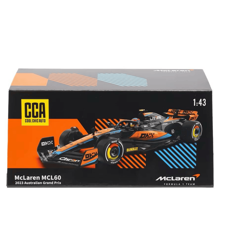 McLaren F1 Team 2023 MCL60 4# Lando Norris 81# Oscar Piastri alloy car