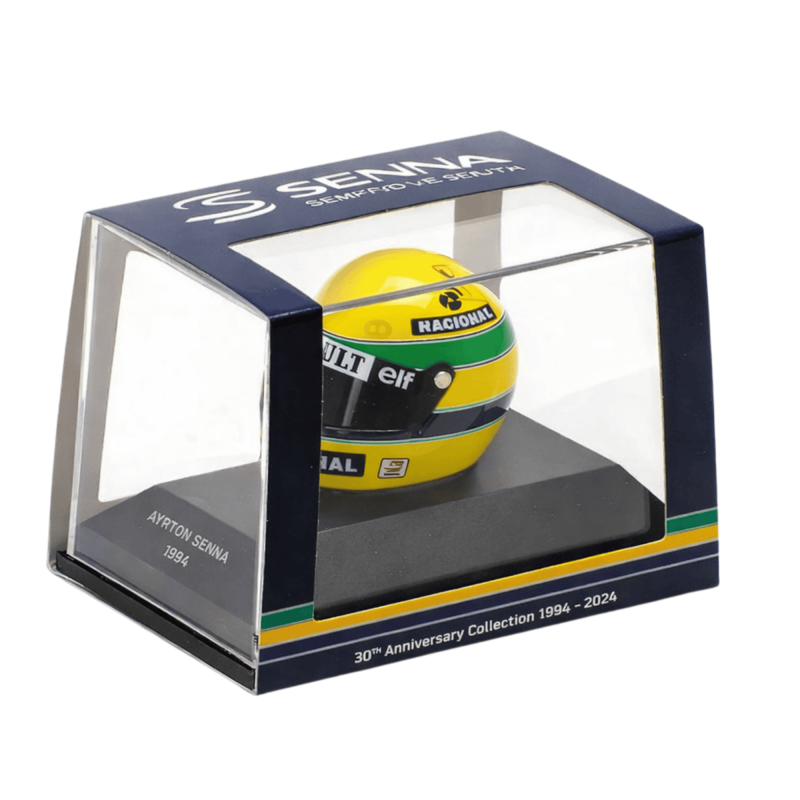 Ayrton Senna helmet 1994 Final F1 Race