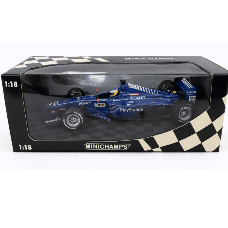 F1 180 990118 PROST PEUGEOT AP02 TESTCAR N.HEIDFELD 1999