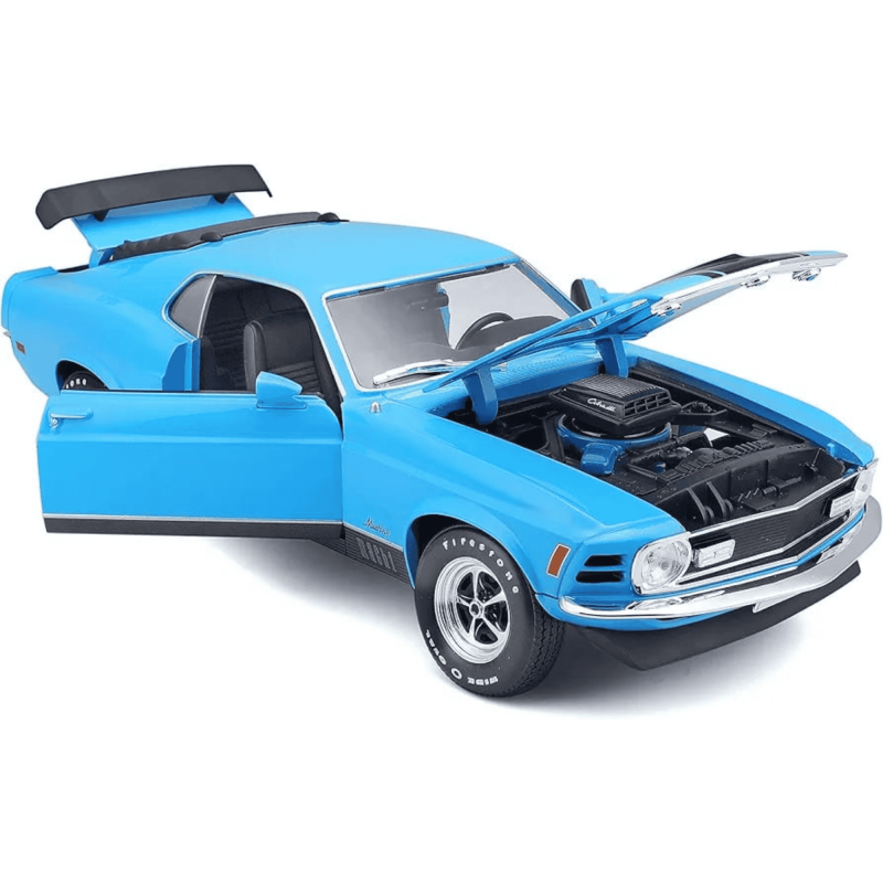 FORD MUSTANG MACH 1 1970 BLUE