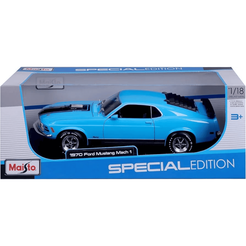 FORD MUSTANG MACH 1 1970 BLUE