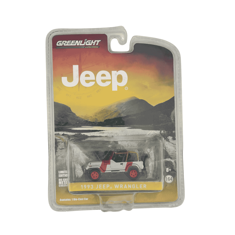 1993 JEEP• WRANGLER RED & SIL