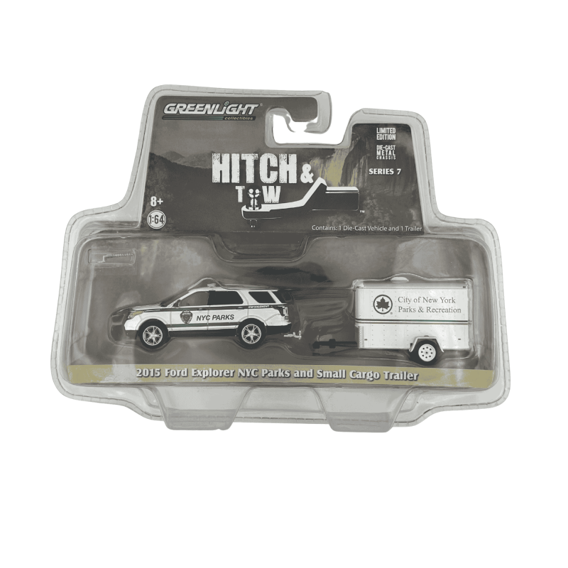 2015 Ford Explorer NYC Parks and Small Cargo Trailer