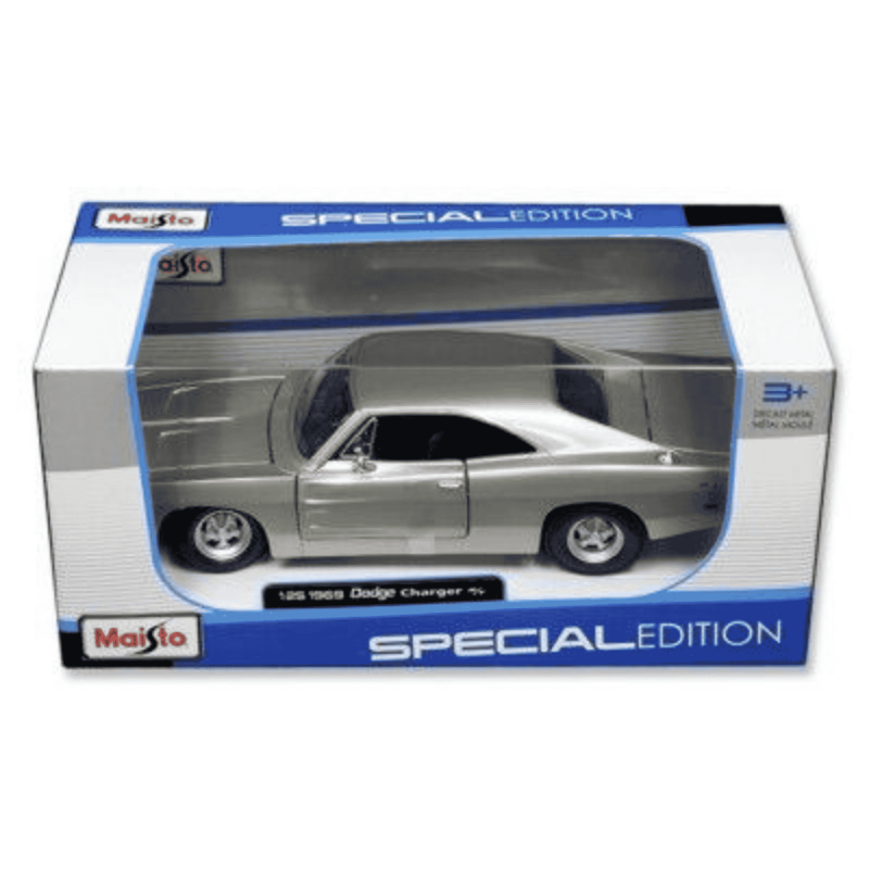 silver 1969 Dodge Charger R/T