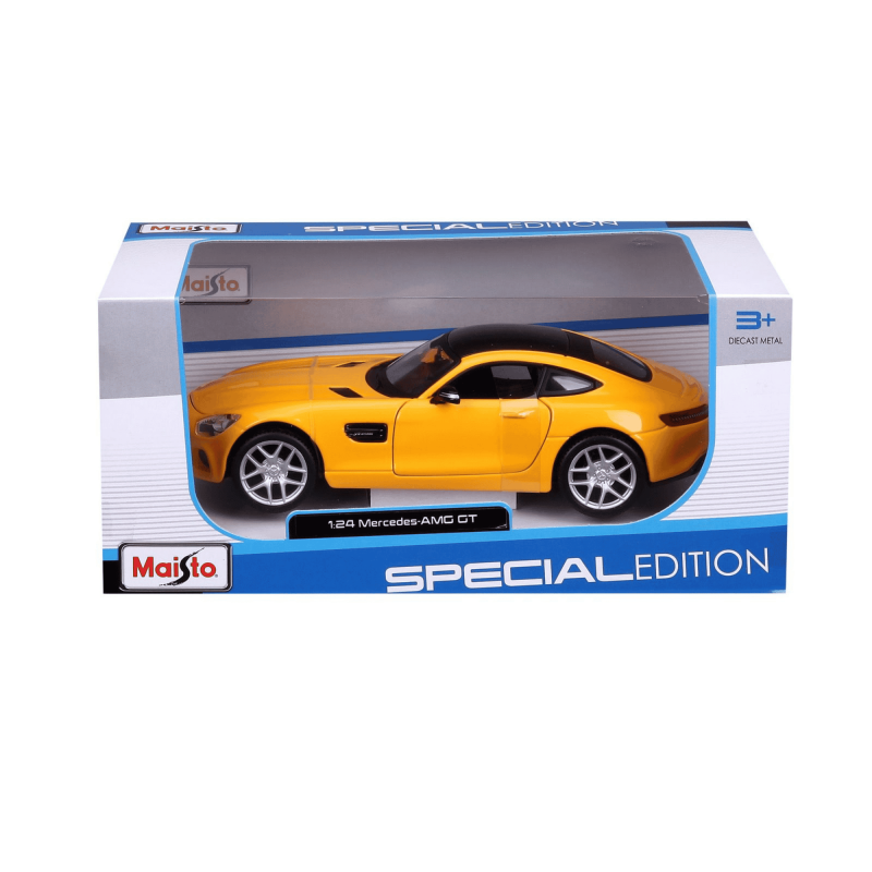 MERCEDES BENZ AMG GT YELLOW 
