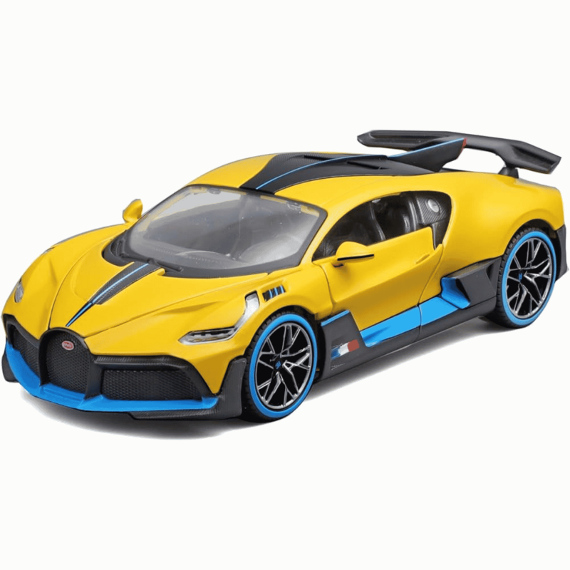 BUGATTI DIVO YELLOW AND BLUE 