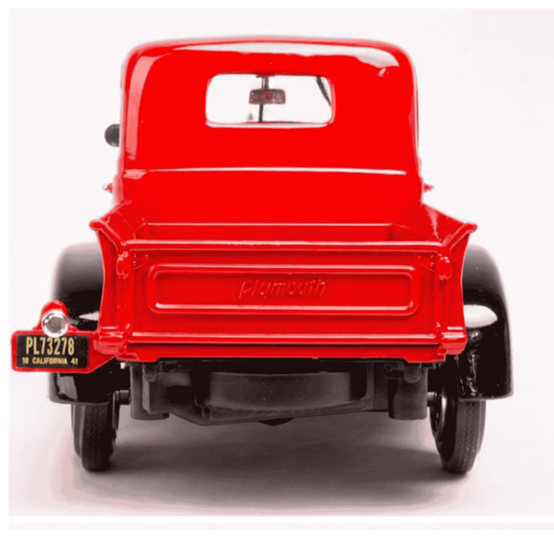 PLYMOUTH PICKUP TRUCK RED