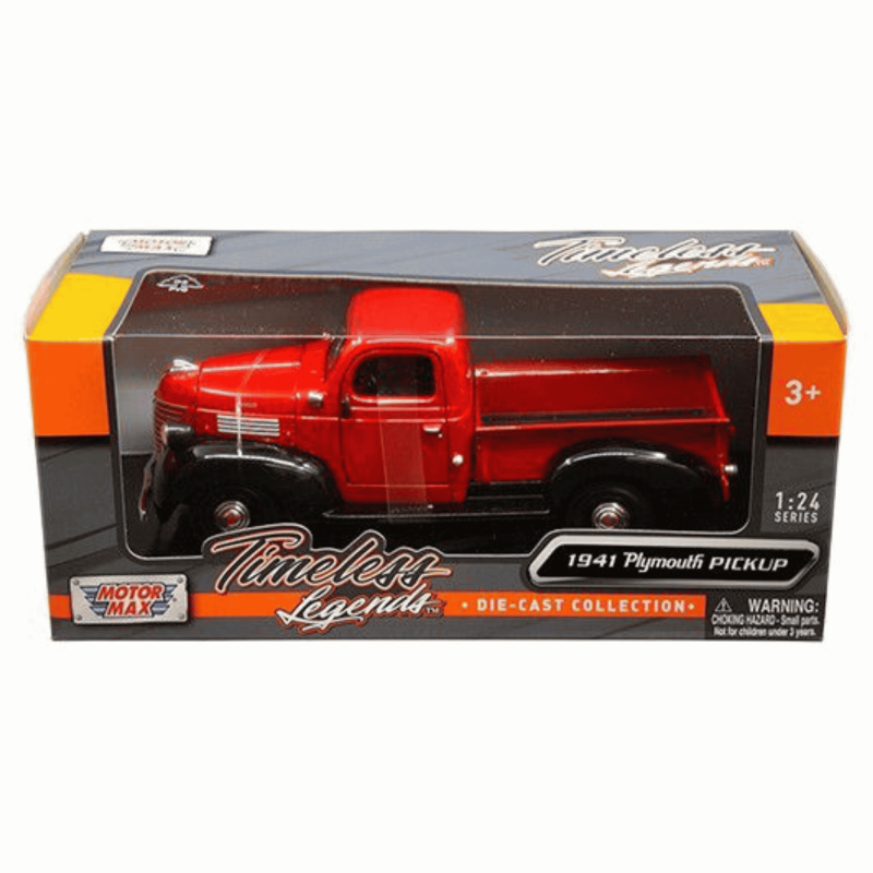 PLYMOUTH PICKUP TRUCK RED