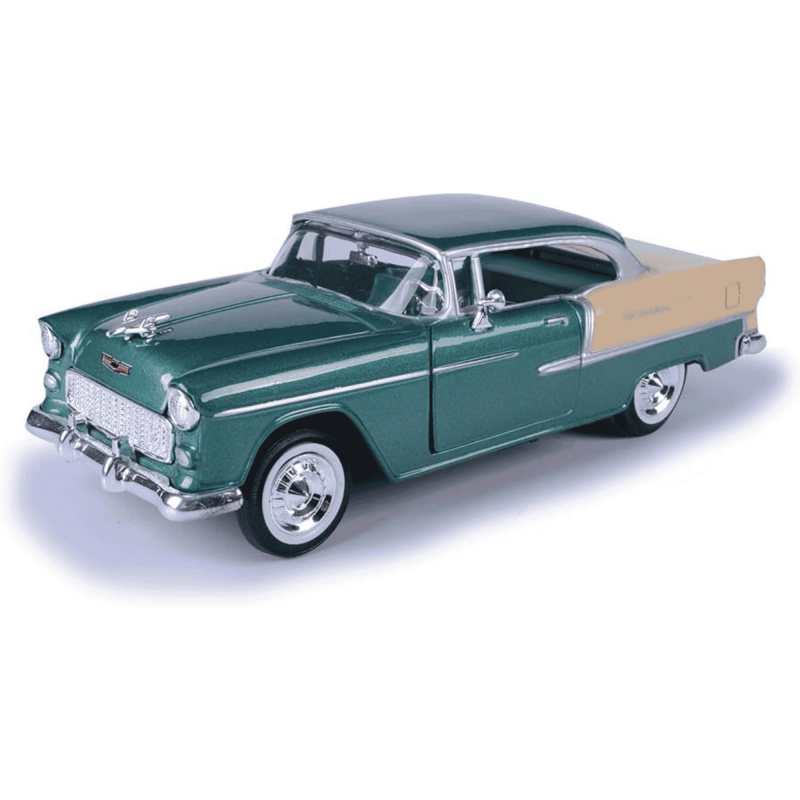 CHEVROLET BEL AIR GREEN AND CREAM 