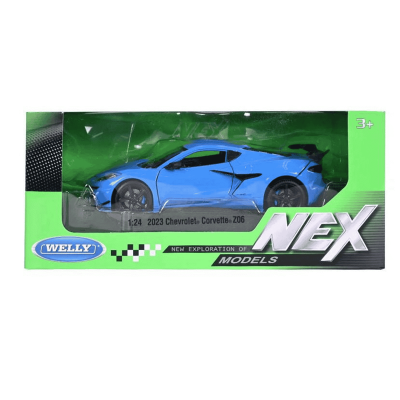 CHEVROLET CORVETTE BLUE 