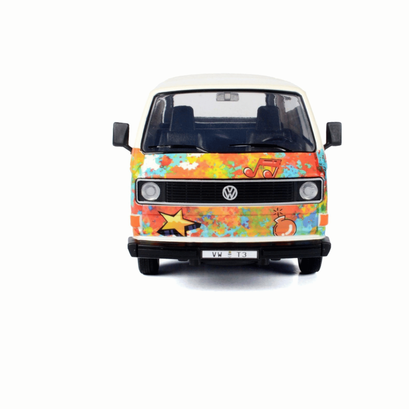 VOLKSWAGEN TYPE 2 T3 FEATURING COLORFUL 