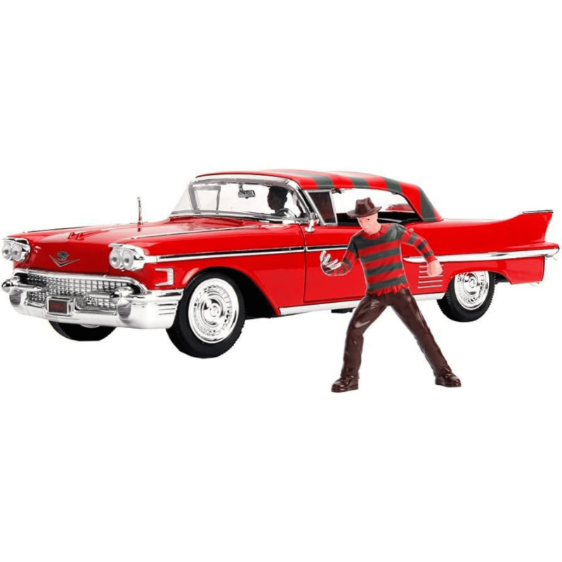 FREDDY KRUEGER AND 1958 CADILLAC SERIES 62 