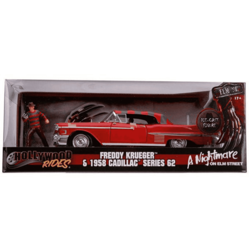 FREDDY KRUEGER AND 1958 CADILLAC SERIES 62 