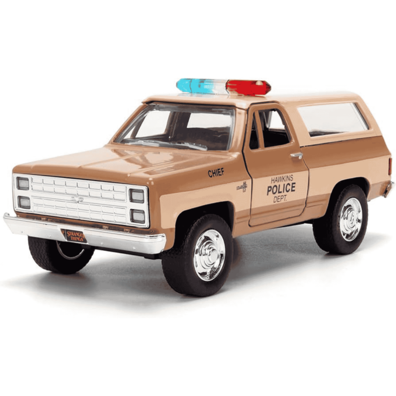 HOPPERS CHEVY BLAZER WITH POLICE BADGE 