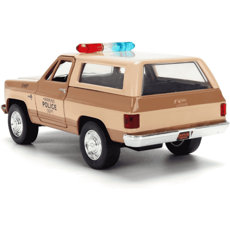 HOPPERS CHEVY BLAZER WITH POLICE BADGE 