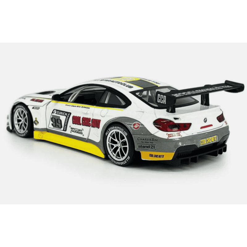 BMW M6 GT3 WHITE 1