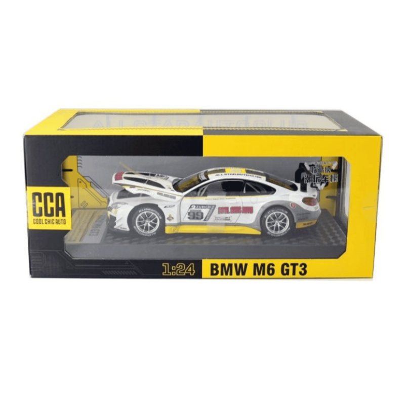 BMW M6 GT3 WHITE 1